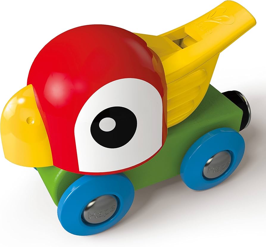 Whistling Parrot Engine – Wooden Toy Train