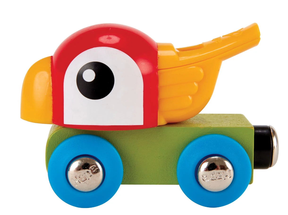 Whistling Parrot Engine – Wooden Toy Train