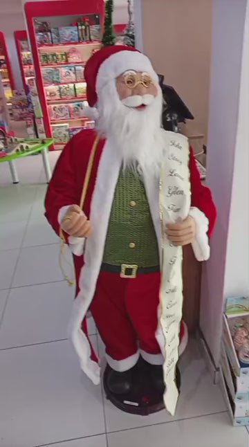 Standing Santa Claus Christmas Figurine