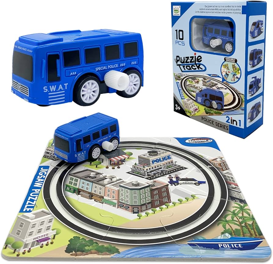 Rapid  World Show My Stunts Puzzle Track