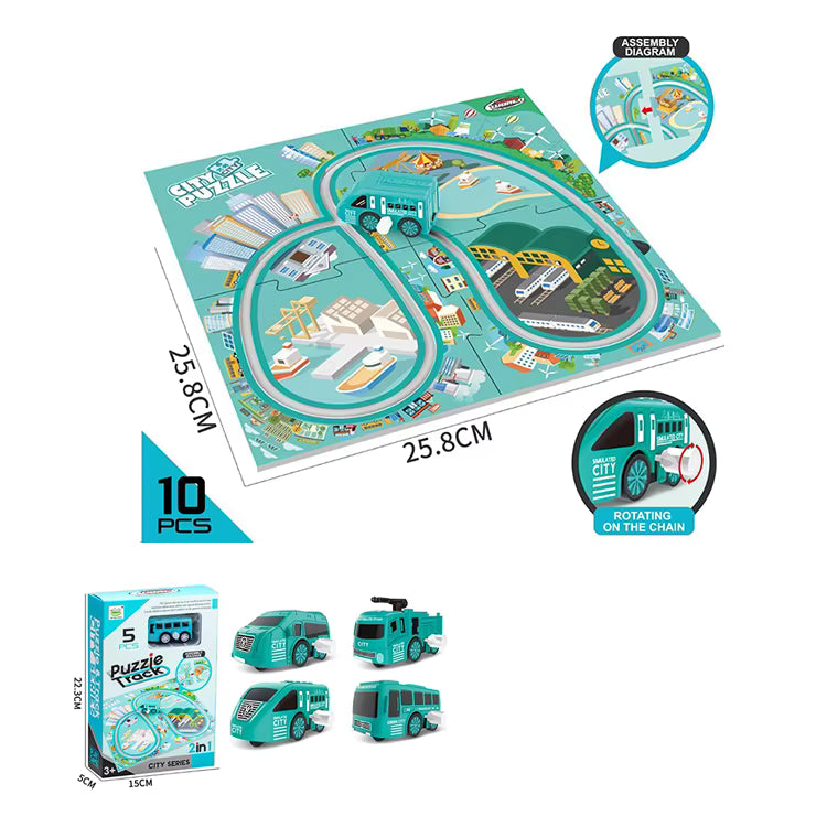 Puzzle & Track City Series