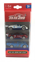 
              Six-Six-Zero Die-Cast. 3 Cars
            