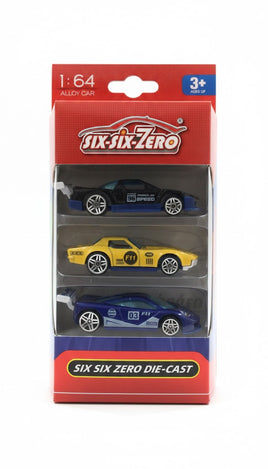 Six-Six-Zero Die-Cast. 3 Cars