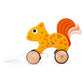Squirrel Pull-Along – Wooden Toy for Toddlers