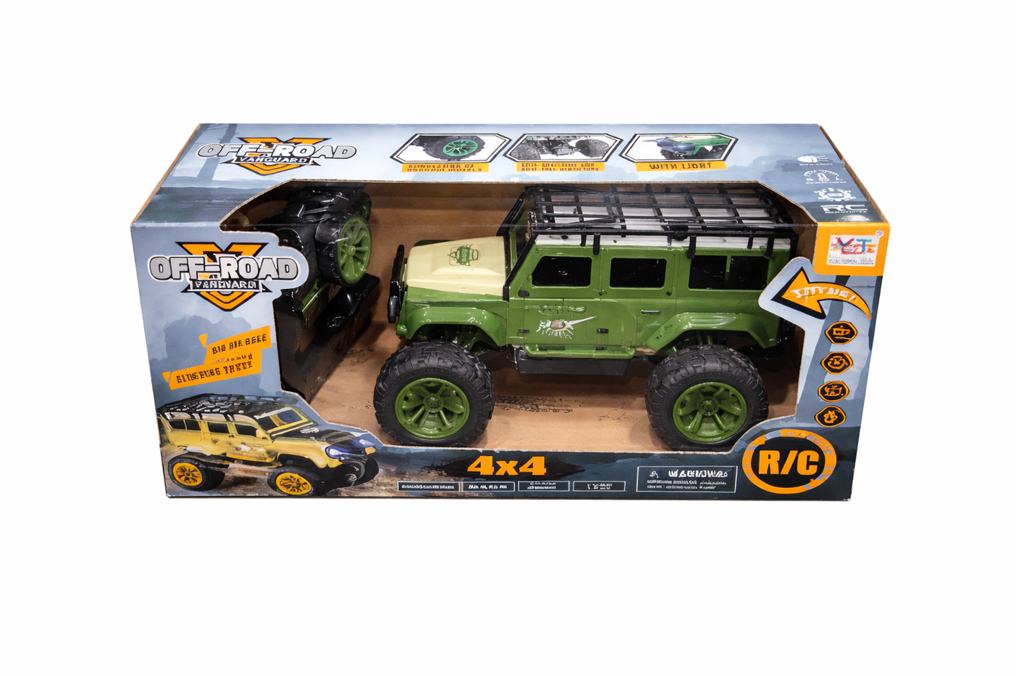 Lumo Military Off-Road Climbing Vehicle 4x4 remote control toy truck.