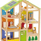 Hape All Season House (Furnished) Wooden Dollhouse