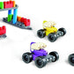Hape PolyM Rainbow Counting Train Building Set – Learn, Build & Play