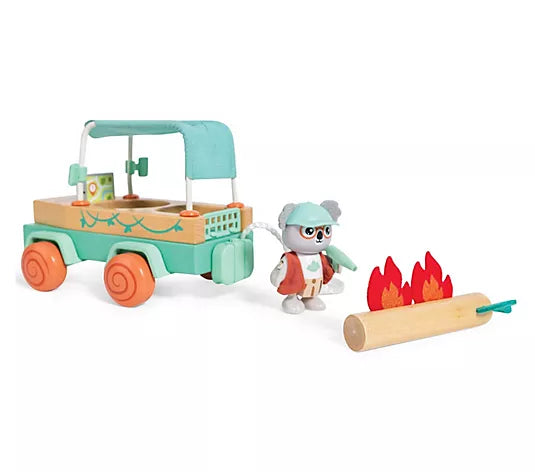 Hape Green Planet Explorers – Solar Offroad Adventures Toy Set