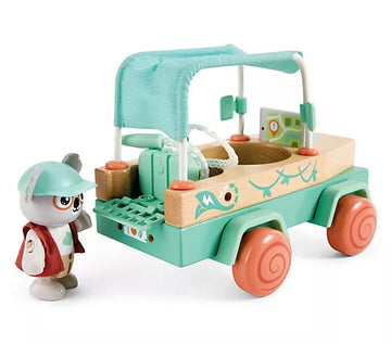Hape Green Planet Explorers – Solar Offroad Adventures Toy Set