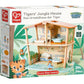 Tigers’ Jungle House  (Two-Story Wooden Jungle Playset)