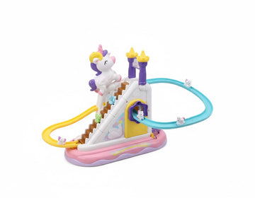 Rainbow Unicorn Track Game – Magical Racing Fun for Kids!