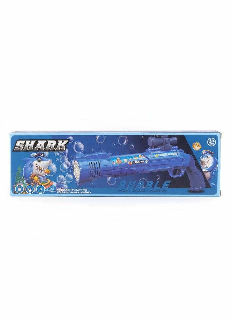 shark-themed bubble gun