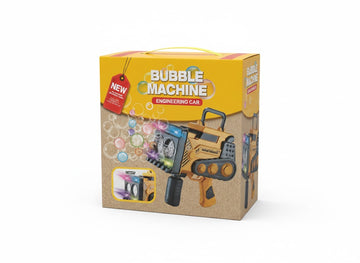 Engineering Car Bubble Machine Toy