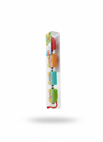 Wooden Stacking Train Toy – Build, Stack & Roll Fun