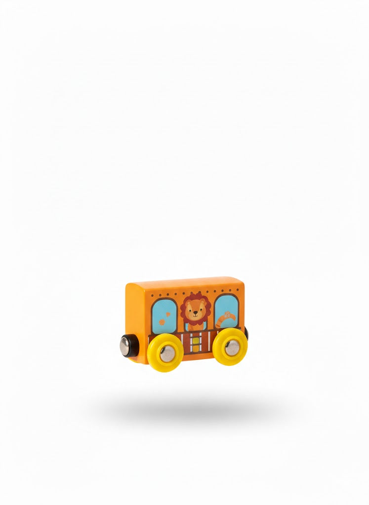 Wooden Stacking Train Toy – Build, Stack & Roll Fun