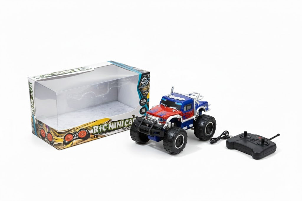 Mini Monster Truck-Style Remote Control Car
