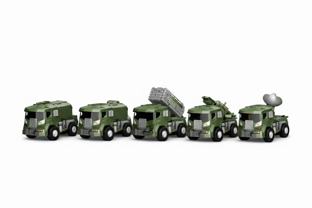 DIY 5-In-1 Robot Toy Set – Transform