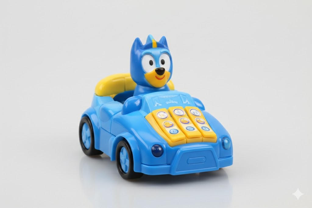Bluey Toy Car set