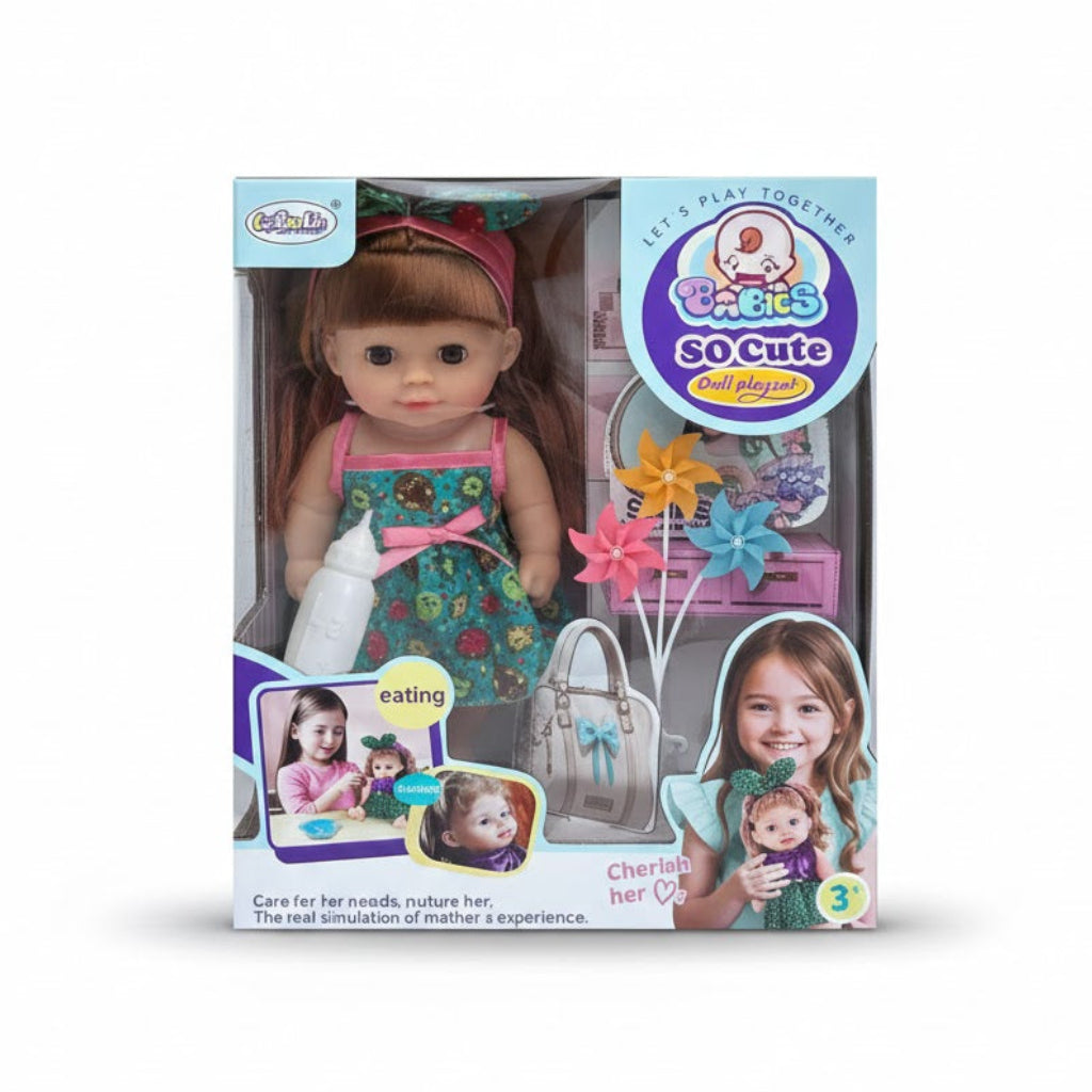 S0 Cute Baby Doll Playset