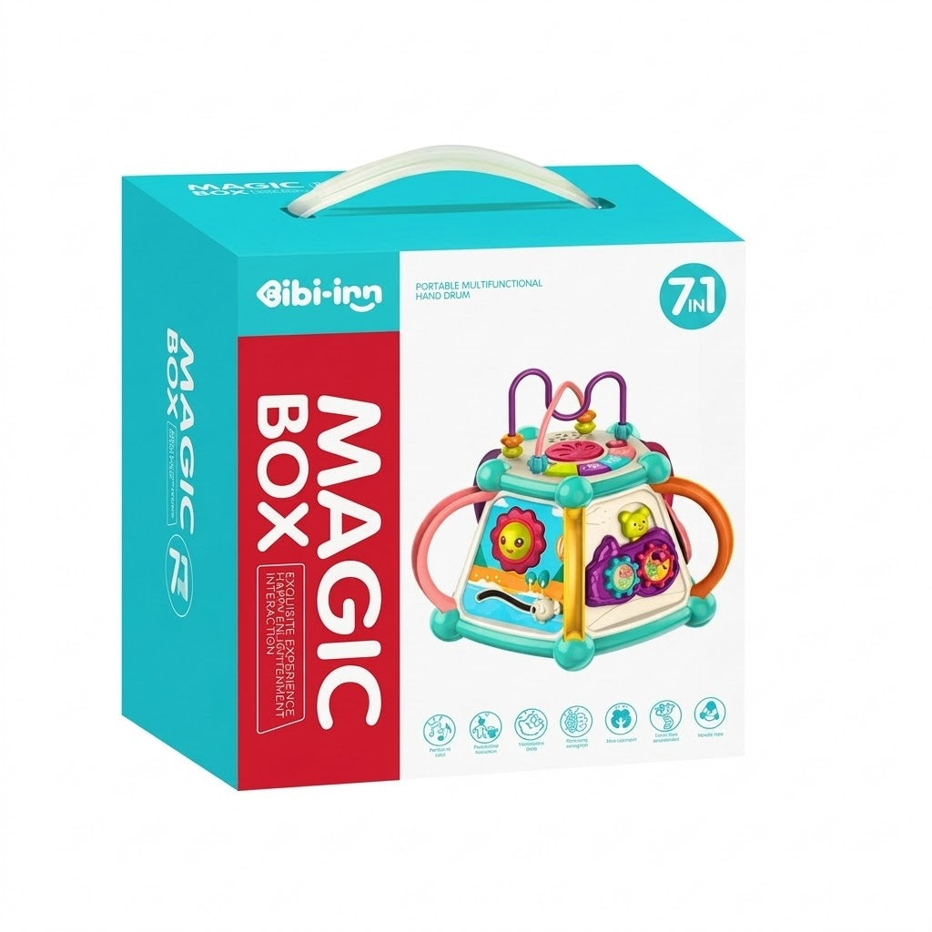 7-in-1 Baby Magic Box Activity Cube