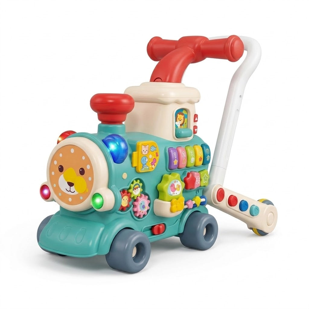 Multifunctional 3 in 1 Baby Walker Train