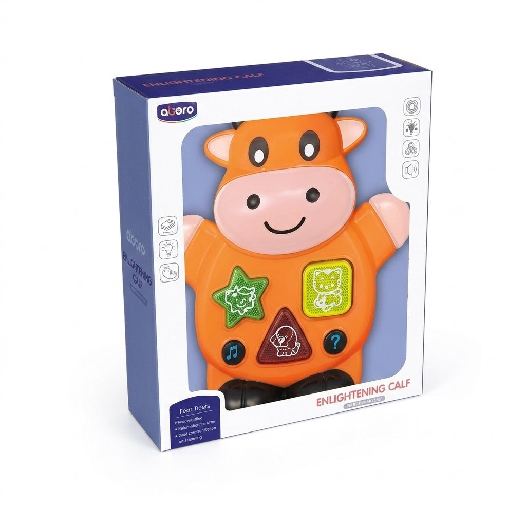 Enlightening Calf Musical Baby Toy