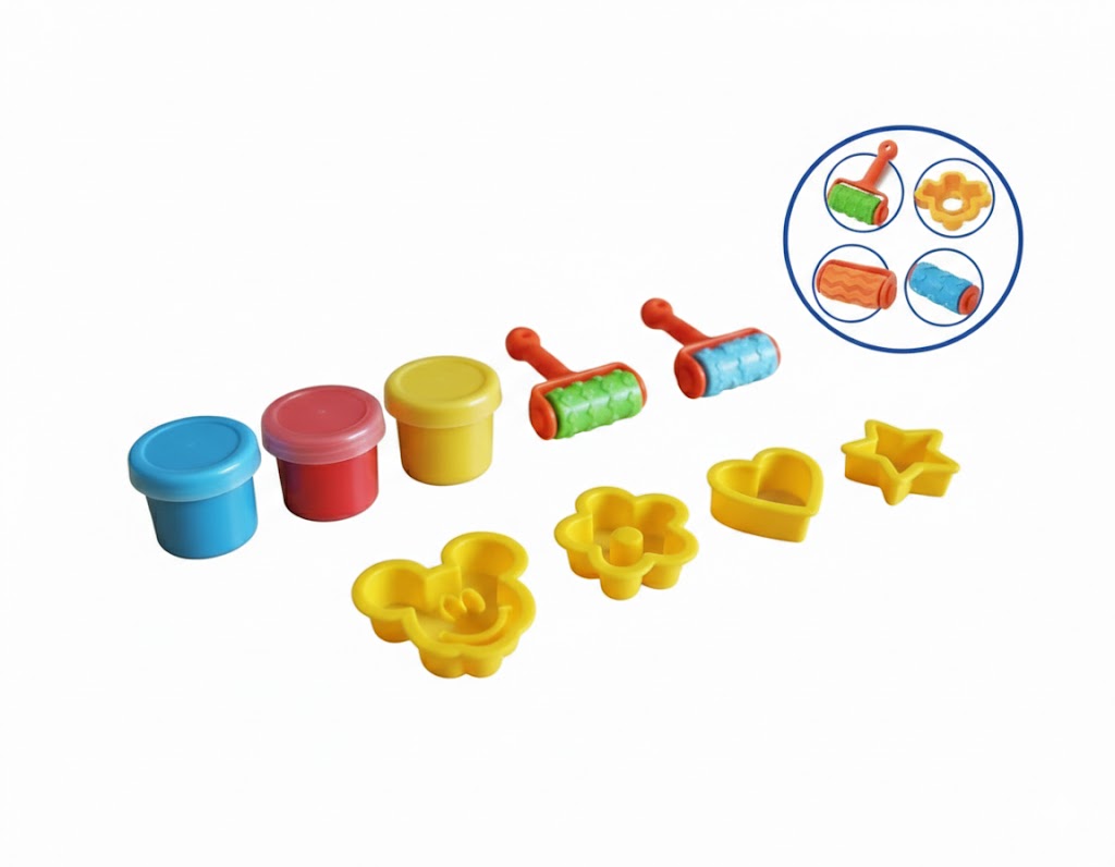 Colorful World Creative Choi Mud – Squish, Shape & Imagine