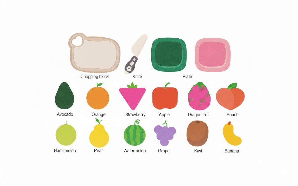 🧁 Cute Food Play Set
