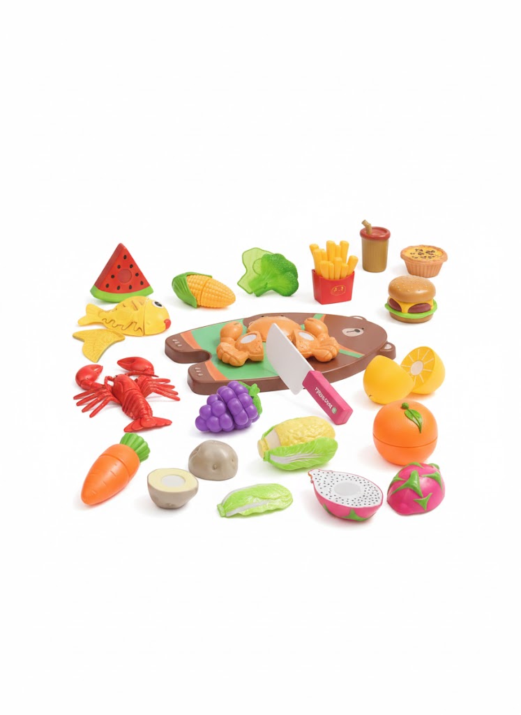🍰 Cute Food Play Set – Fun Pretend Play for Little Chefs