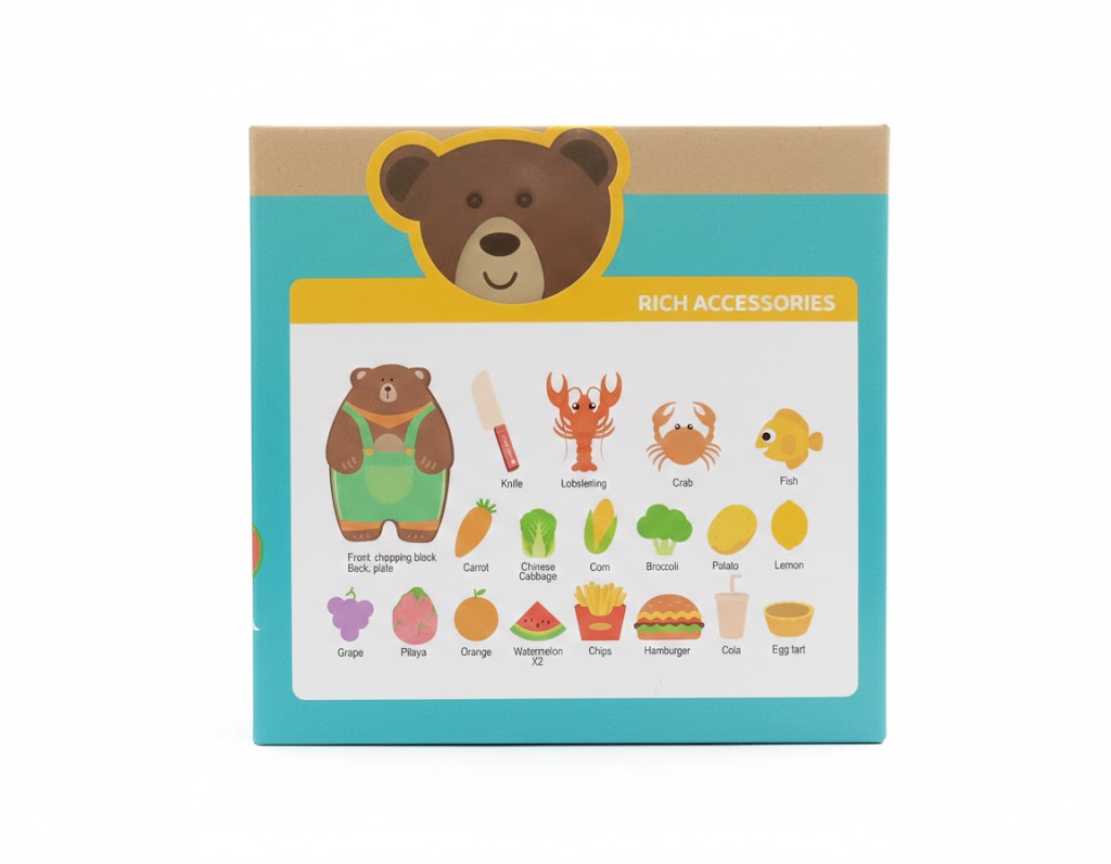 🍰 Cute Food Play Set – Fun Pretend Play for Little Chefs