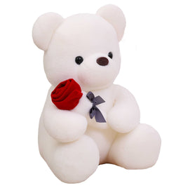 White Plush Mini Teady Bear