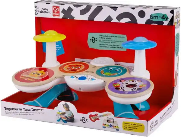 Baby Einstein Together in Tune Connected Magic Touch™ Drum Set by Hape