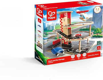 Hape Park & Go Garage Wooden Playset