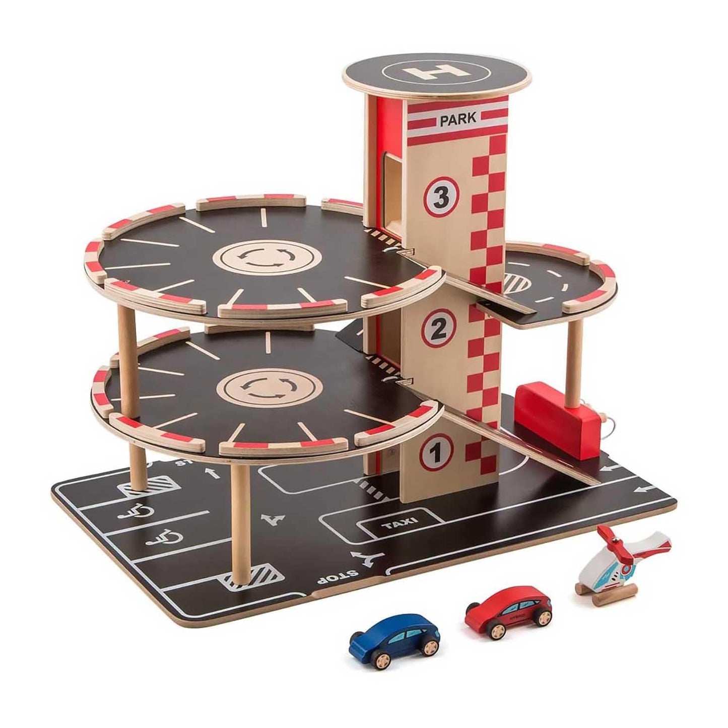 Hape Park & Go Garage Wooden Playset