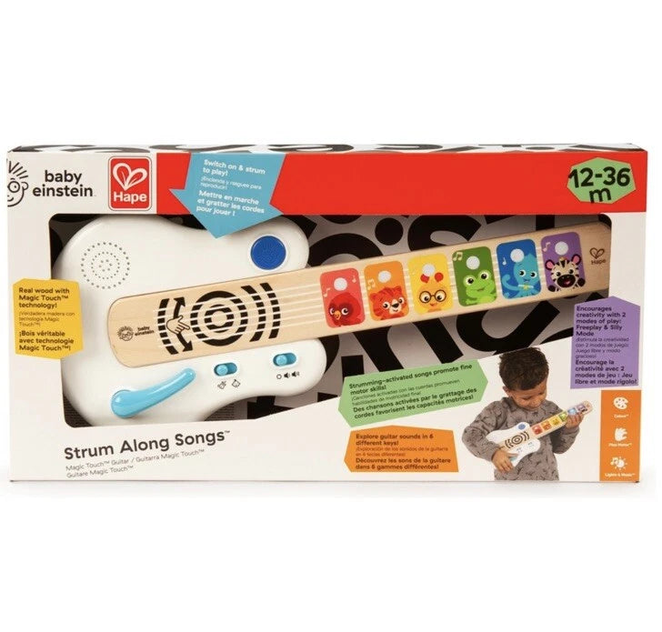 Baby Einstein Hape Strum Along Songs Magic Touch Guitar – Musical Fun for Toddlers