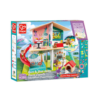 Hape Rock & Slide House – Fun-Filled Active Play for Kids