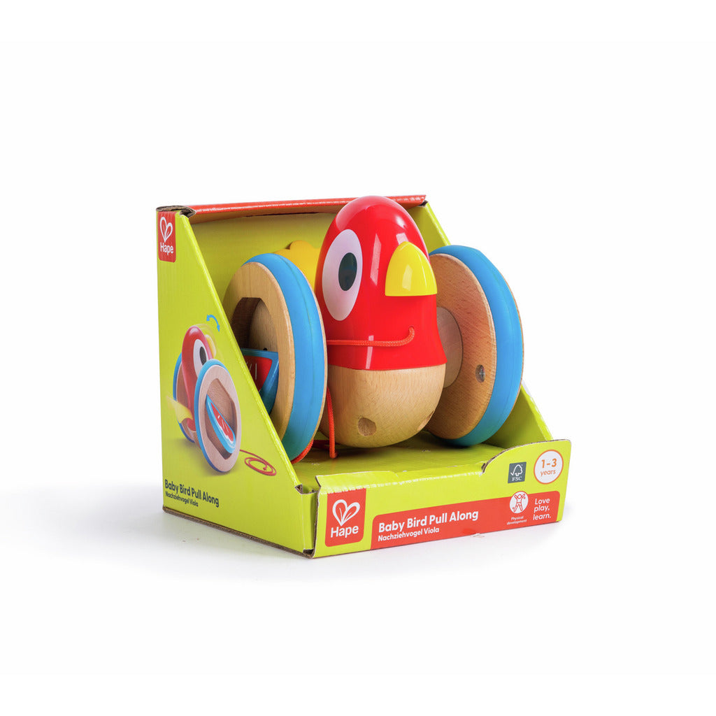 Hape Baby Bird Pull-Along Toddler Toy