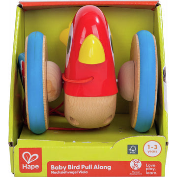 Hape Baby Bird Pull-Along Toddler Toy