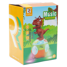 Music Dinosaur Stunt Globe